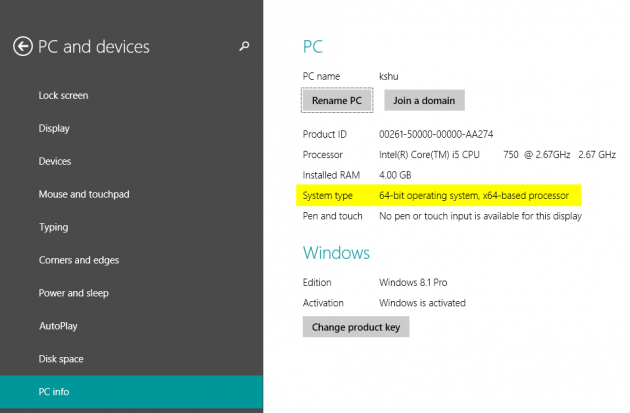 4 large Find out if your Windows is 32bit or 64bit  guide for XP Vista 7 8 81 10