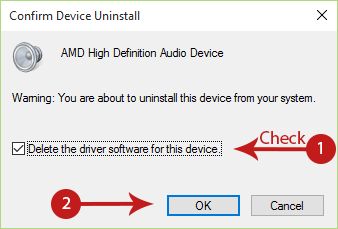 Uninstalling a Driver Screenshot 3