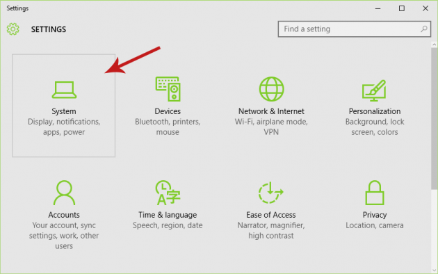 Method 1 (Recommended) - Change DPI Scaling Level for Each Display in Settings Screenshot 2