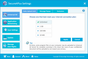 3 medium Giveaway Unlimited licenses for SecureAPlus Ended