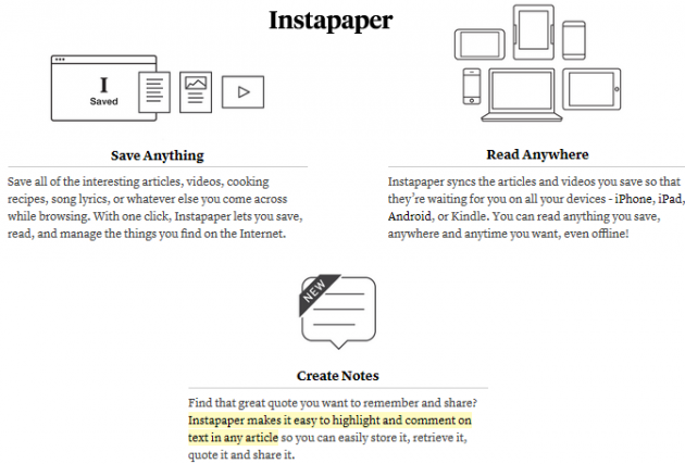 8 large Top Read It Later Services For Saving and Reading Articles Later