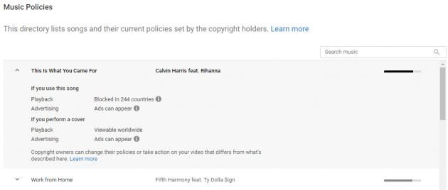 3 large Copyrighted Music In YouTube Videos  Limitations