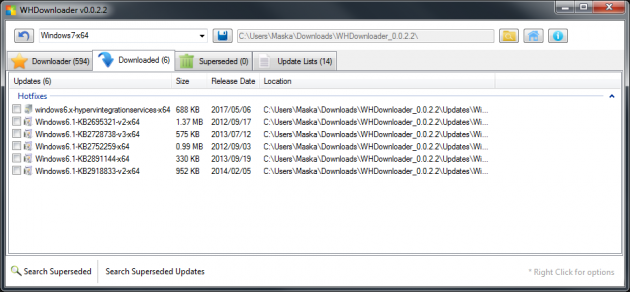 10 large How To Download And Install Updates Manually In Windows 7 8 10 Using WHDownloader