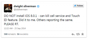 1 medium Apples iOS 801 Update Goes Badly Wrong iOS 802 Released