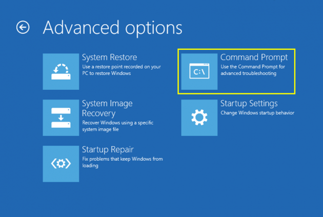 5 large How to Open the Command Prompt at Boot in Windows 10