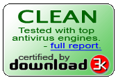 TCP/IP Manager antivirus report at download3k.com